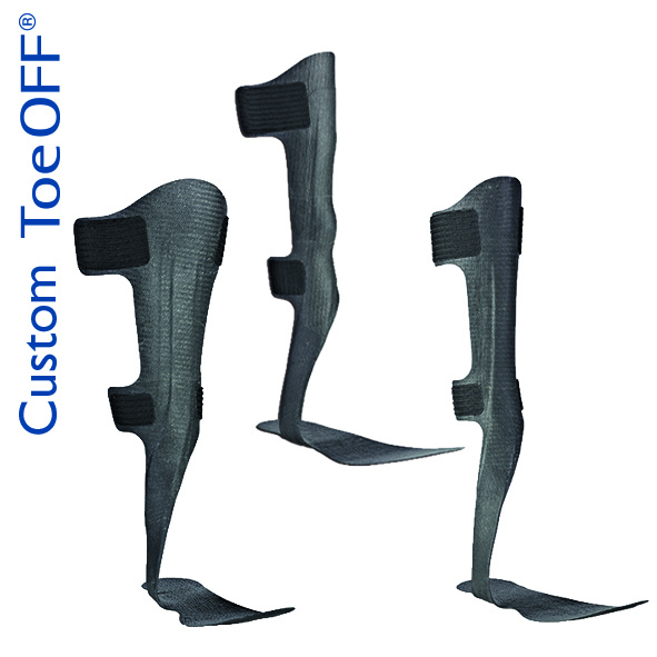 Custom ToeOFF® & BlueROCKER® Foot Drop Custom AFOs Products